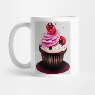 Muffin with sprinkles on top Mug